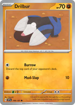 Drilbur 108/191 Common card from Surging Sparks