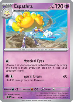 Espathra 095/191 Uncommon card from Surging Sparks