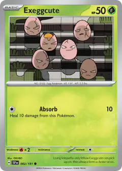 Exeggcute 002/191 Common card from Surging Sparks