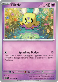 Flittle 094/191 Common card from Surging Sparks