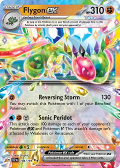 Flygon ex 106/191 Double Rare card from Surging Sparks