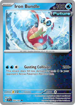 Iron Bundle 055/191 Uncommon card from Surging Sparks