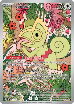 Kecleon 213/191 Illustration Rare card from Surging Sparks