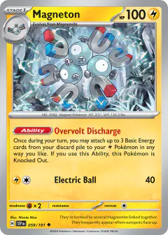Magneton 059/191 Uncommon card from Surging Sparks