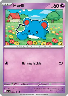 Marill 073/191 Common card from Surging Sparks
