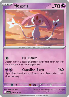 Mesprit 079/191 Common card from Surging Sparks