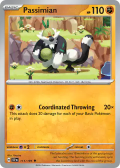 Passimian 111/191 Uncommon card from Surging Sparks