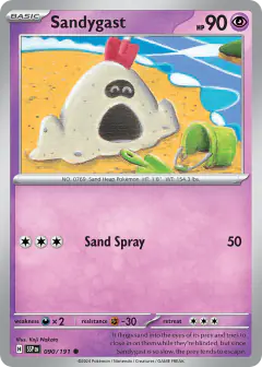 Sandygast 090/191 Common card from Surging Sparks