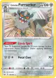 Galarian Perrserker 128/202 Rare Holo card from Sword & Shield Base