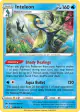 Inteleon 058/202 Rare Holo card from Sword & Shield Base