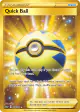 Quick Ball 216/202 Rare Secret card from Sword & Shield Base
