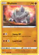 Rhyhorn 097/202 Common card from Sword & Shield Base