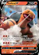 Torkoal V 024/202 Rare Holo V card from Sword & Shield Base