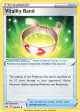 Vitality Band 185/202 Uncommon card from Sword & Shield Base