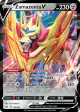 Zamazenta V 139/202 Rare Holo V card from Sword & Shield Base