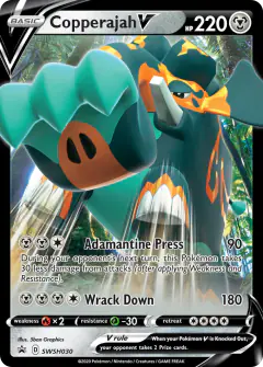 Copperajah V SWSH030/307 Promo card from SWSH Black Star Promos