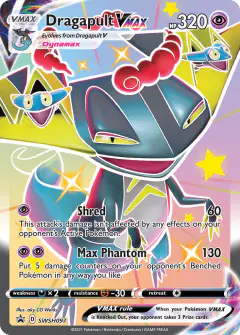 Dragapult VMAX SWSH097/307 Promo card from SWSH Black Star Promos