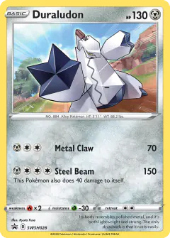 Duraludon SWSH028/307 Promo card from SWSH Black Star Promos