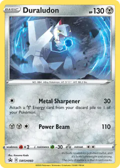 Duraludon SWSH060/307 Promo card from SWSH Black Star Promos