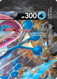 Greninja V-UNION SWSH156/307 Promo card from SWSH Black Star Promos