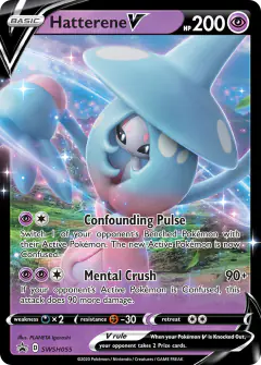 Hatterene V SWSH055/307 Promo card from SWSH Black Star Promos