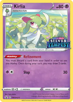 Kirlia SWSH271/307 Promo card from SWSH Black Star Promos