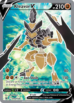 Kleavor V SWSH248/307 Promo card from SWSH Black Star Promos