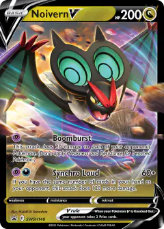 Noivern V SWSH148/307 Promo card from SWSH Black Star Promos