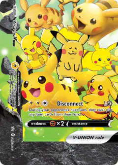 Pikachu V-UNION SWSH141/307 Promo card from SWSH Black Star Promos