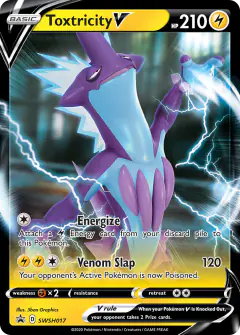Toxtricity V SWSH017/307 Promo card from SWSH Black Star Promos