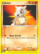 Cubone 40/95 Common card from Team Magma vs Team Aqua