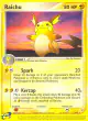 Raichu 13/95 Rare card from Team Magma vs Team Aqua