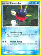 Team Aqua's Carvanha 47/95 Common card from Team Magma vs Team Aqua