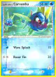 Team Aqua's Carvanha 48/95 Common card from Team Magma vs Team Aqua