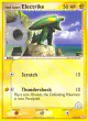 Team Aqua's Electrike 52/95 Common card from Team Magma vs Team Aqua