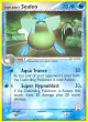 Team Aqua's Sealeo 16/95 Rare card from Team Magma vs Team Aqua