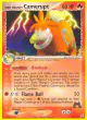 Team Magma's Camerupt 19/95 Rare card from Team Magma vs Team Aqua