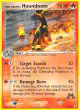 Team Magma's Houndoom 34/95 Uncommon card from Team Magma vs Team Aqua