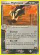 Team Magma's Mightyena 21/95 Rare card from Team Magma vs Team Aqua
