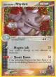 Team Magma's Rhydon 11/95 Rare Holo card from Team Magma vs Team Aqua