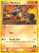 Team Magma's Rhyhorn 68/95 Common card from Team Magma vs Team Aqua