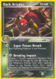 Dark Ariados 30/109 Uncommon card from Team Rocket Returns