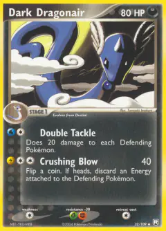 Dark Dragonair 32/109 Uncommon card from Team Rocket Returns