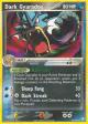 Dark Gyarados 36/109 Uncommon card from Team Rocket Returns