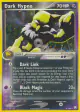 Dark Hypno 6/109 Rare Holo card from Team Rocket Returns