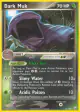Dark Muk 16/109 Rare card from Team Rocket Returns