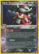 Dark Slowking 9/109 Rare Holo card from Team Rocket Returns