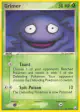 Grimer 56/109 Common card from Team Rocket Returns