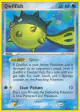 Qwilfish 27/109 Rare card from Team Rocket Returns