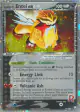 Rocket's Entei ex 97/109 Rare Holo EX card from Team Rocket Returns